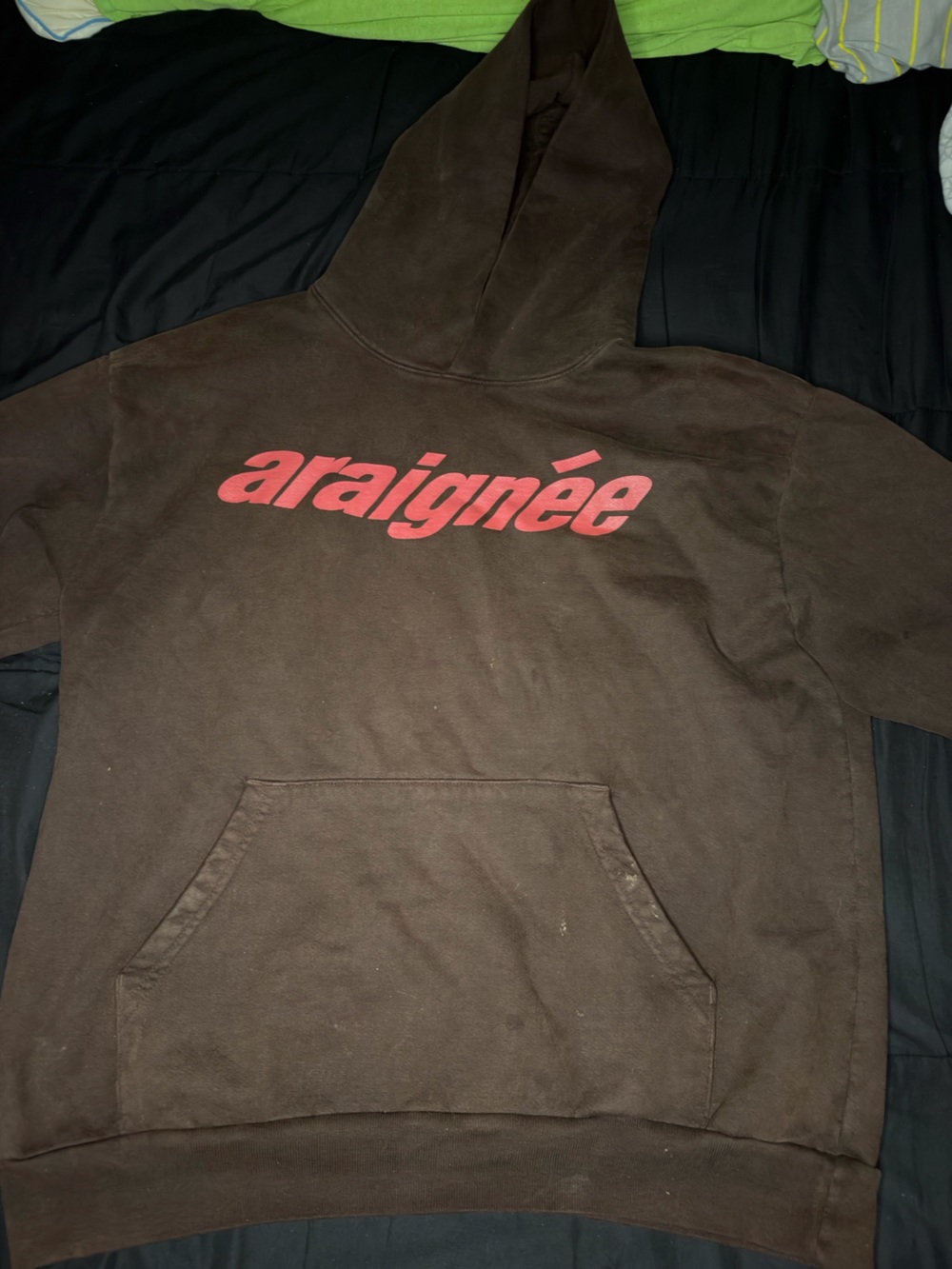 Araignée Brown Sp5der Hoodie